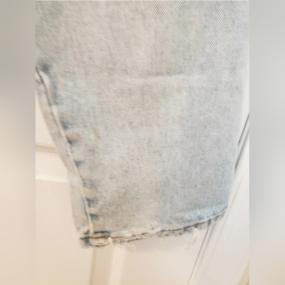 💪VINTAGE BRITCHES GREAT OUTDOORS BLUE JEANS MEN'S SIZE 31 x 31 FADED DISTRESSED - Picture 12 of 12